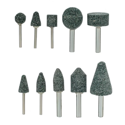 Набор шарошек для дрели (ПШМ), 10 шт Denzel 76028 купить в Надыме
