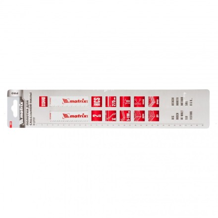 Полотна по дереву для сабельной пилы S1344D 275/4,3мм HCS 2 штуки  PRO Matrix 782011 купить в Надыме