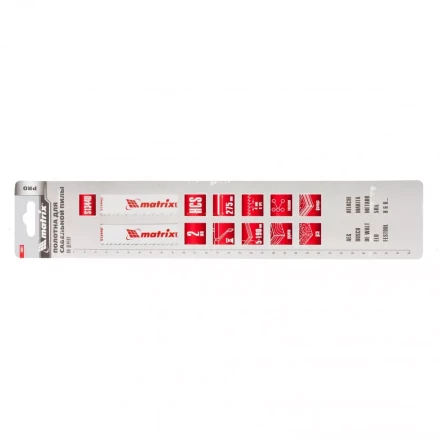 Полотна по дереву для сабельной пилы S1344D 275/4,3мм HCS 2 штуки  PRO Matrix 782011 купить в Надыме