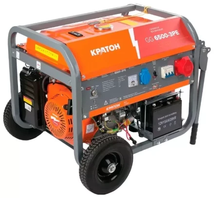 Генератор бензиновый Кратон GG-6500-3РEM 3 08 01 039 купить в Надыме