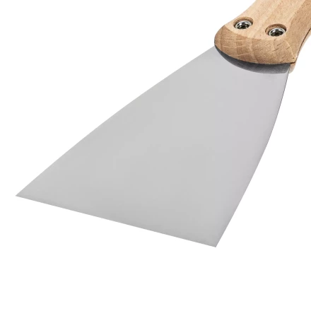 Шпательная лопатка из нержавеющей стали, 80 мм, буковая рукоятка, EFP Matrix 85615 купить в Надыме