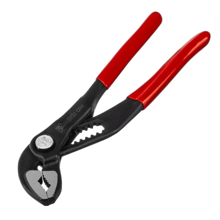 Клещи переставные 180 мм Matrix, кнопочный механизм, хром-ванадий, обливные рукоятки 17925 купить в Надыме