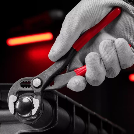 Клещи переставные 180 мм Matrix, кнопочный механизм, хром-ванадий, обливные рукоятки 17925 купить в Надыме