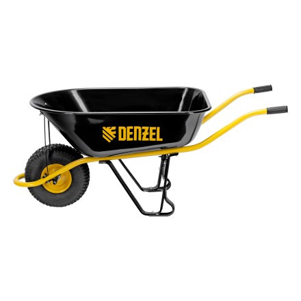 Тачка строительная Denzel 689965, усиленная, объем 130 л, 230 кг, колесо 15х6.00-6 купить в Надыме