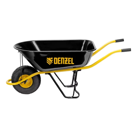 Тачка строительная Denzel 689965, усиленная, объем 130 л, 230 кг, колесо 15х6.00-6 купить в Надыме
