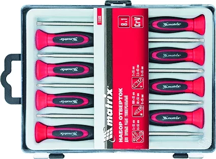 Набор отверток для точных работ универсальный, 8 шт., Crv Matrix 11588 купить в Надыме