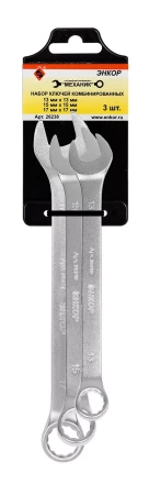 Набор ключей комбинированных 3 шт. Энкор 26238 26238 купить в Надыме