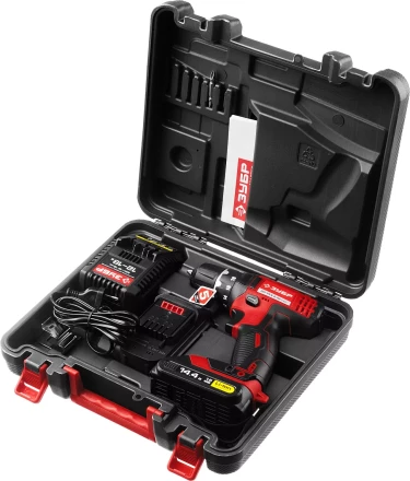 Дрель-шуруповерт 2 АКБ ДА-14.4-2-Ли КНМ2 серия МАСТЕР купить в Надыме