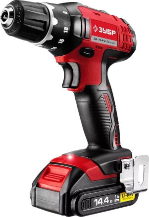 Дрель-шуруповерт 2 АКБ ДА-14.4-2-Ли КНМ2 серия МАСТЕР купить в Надыме