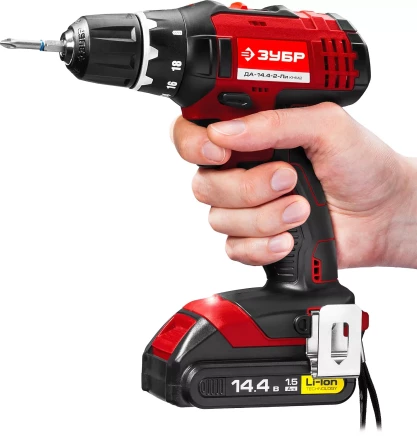 Дрель-шуруповерт 2 АКБ ДА-14.4-2-Ли КНМ2 серия МАСТЕР купить в Надыме