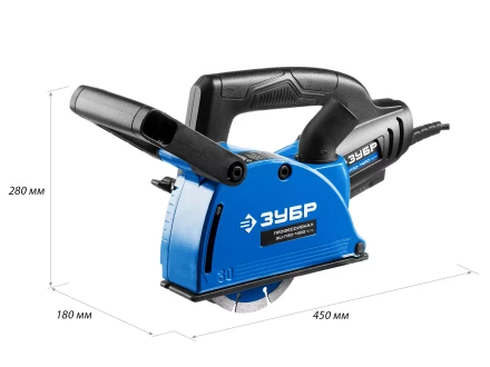 Штроборез + пластиковый кейс ЗШ-П30-1400 ПСТК серия ПРОФЕССИОНАЛ купить в Надыме