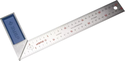 Усиленный столярный угольник ЗУБР 250 мм Профессионал 34393-25 купить в Надыме