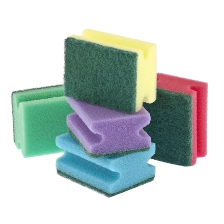 Губки для посуды профильные Comfort 85х65х43 мм 5 шт ТМ Elfe 92357 купить в Надыме