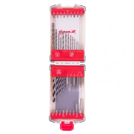 Набор сверл комбинированный сверла по металлу 1-6 мм бетону 4-8 мм дереву 3-8 мм биты 22 шт адаптер 44 предмета Pro Matrix 725644 купить в Надыме