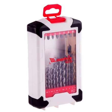 Набор сверл комбинированный сверла по металлу 1-6 мм бетону 4-8 мм дереву 3-8 мм биты 22 шт адаптер 44 предмета Pro Matrix 725644 купить в Надыме