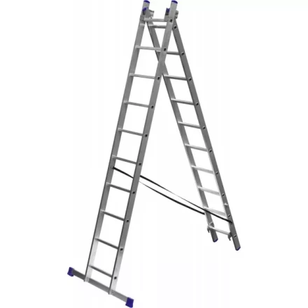 Лестница ЗУБР универсальная, двухсекционная со стабилизатором, 10 ступеней 38821-10 купить в Надыме