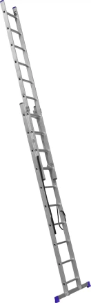 Лестница ЗУБР универсальная, двухсекционная со стабилизатором, 10 ступеней 38821-10 купить в Надыме