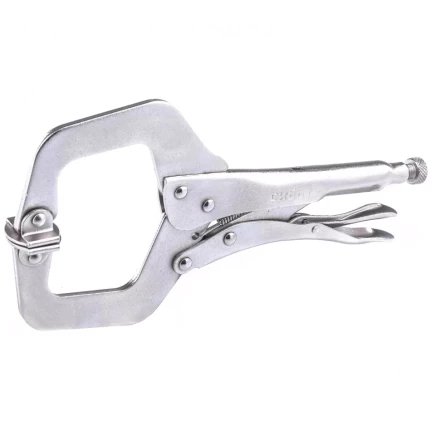 Зажим ручной увеличенный захват подвижные губки 270 мм Сибртех 18426 купить в Надыме