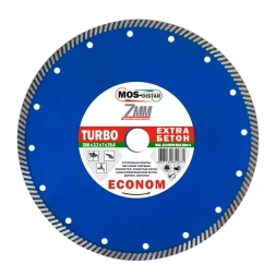 Диск алмазный по бетону Turbo Extra Econom MOS-DISTAR 180*2,6*7*22,23 mm