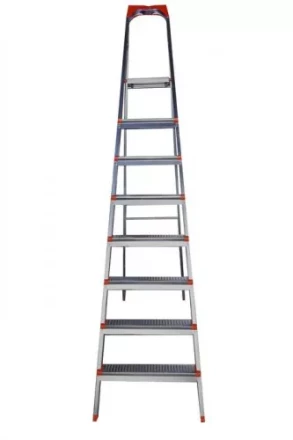 Стремянка стальная оцинков. Энкор 8 ступеней 69675 купить в Надыме