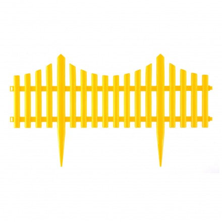Забор декоративный Гибкий 24 x 300 см желтый Palisad 65016 купить в Надыме
