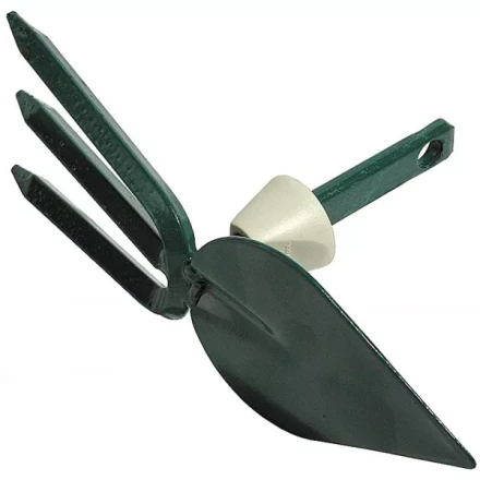 Мотыжка садовая RACO, лезвие лепесток, 3 зубца, с быстрозажимным механизмом, 75мм 4230-53819 купить в Надыме