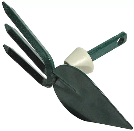 Мотыжка садовая RACO, лезвие лепесток, 3 зубца, с быстрозажимным механизмом, 75мм 4230-53819 купить в Надыме