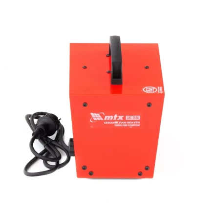 Тепловая пушка керамическая SHC-2000, квадратная, 230 В, 120 м3/ч, 1/2 кВт MTX 96422 купить в Надыме