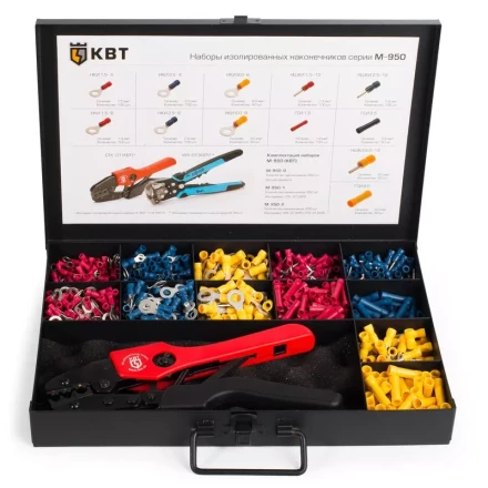 Набор изолированных наконечников М-950-1 КВТ купить в Надыме