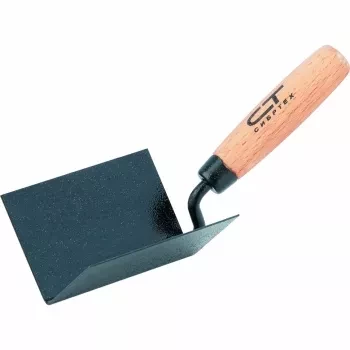 Кельма угловая, 110 х 75 х 75 мм, стальная, для внутренних углов, буковая ручка  СИБРТЕХ 86309 купить в Надыме