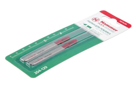 Пилки для лобзика HAMMER 204-129 JG MT T118B (2 шт.) купить в Надыме