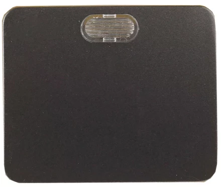 Выключатель СВЕТОЗАР "ГАММА" с подсветкой, одноклавишный, без вставки и рамки, цвет темно-серый металлик, 10A/~250B SV-54131-DM купить в Надыме