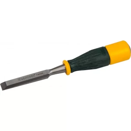 Стамеска KRAFTOOL "EXPERT" упрочненное полотно, ударочпрочная двухкомп ручка, стальной затыльник для ударных работ,14мм 1815-14_z01 купить в Надыме