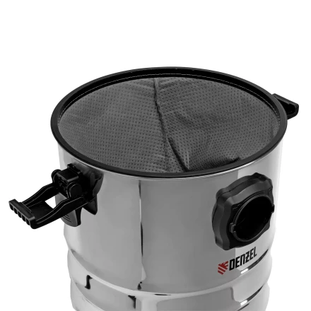 Пылесос строительный Denzel 28203 RVC30, 1400 Вт, бак 30 л, шланг 3 м, розетка с автосинхр. купить в Надыме