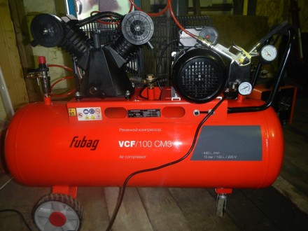 Компрессор масляный поршневой ременной VCF/100 CM3 FUBAG купить в Надыме