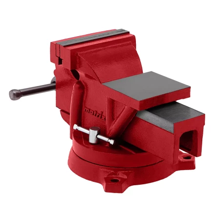 Тиски слесарные, 100 мм, поворотные, с наковальней// Matrix 18600 купить в Надыме