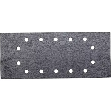 Лист шлиф. универсал. URAGAN с покрытием стеарата цинка, 14 отверстий по кругу, для ПШМ, P60, 115х280мм, 50шт 907-23104-060-50 купить в Надыме