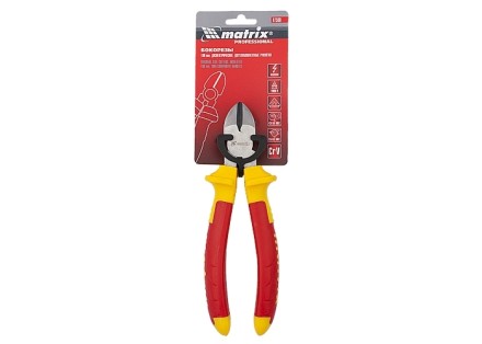 Бокорезы  Insulated 180мм двухкомпонентные рукоятки MATRIX PROFESSIONAL 17508 купить в Надыме