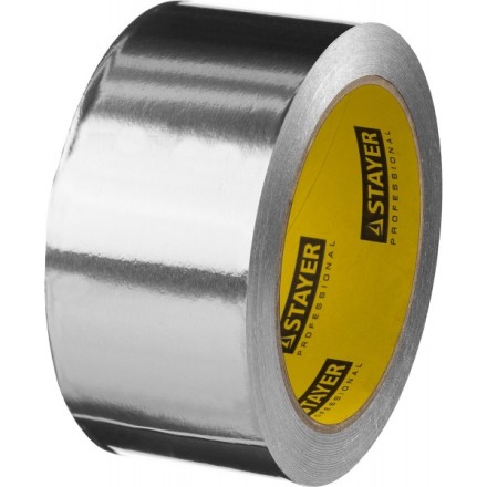Алюминиевая лента, STAYER Professional 12268-50-25, до 120°С, 50мкм, 50мм х 25м 12268-50-25 купить в Надыме