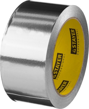 Алюминиевая лента, STAYER Professional 12268-50-25, до 120°С, 50мкм, 50мм х 25м 12268-50-25 купить в Надыме