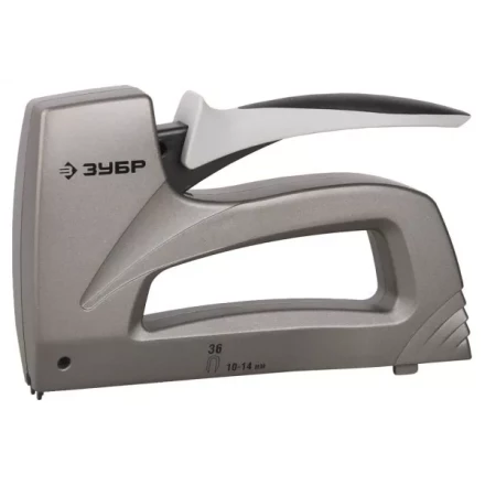 Степлер ЗУБР "ПРЕМИУМ", пластинчатая пружина, литой корпус, тип 36 31512_z01 купить в Надыме