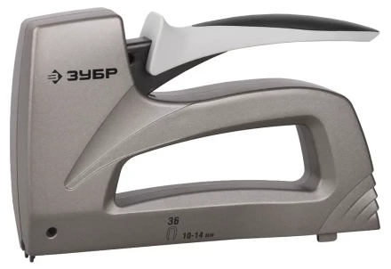 Степлер ЗУБР "ПРЕМИУМ", пластинчатая пружина, литой корпус, тип 36 31512_z01 купить в Надыме