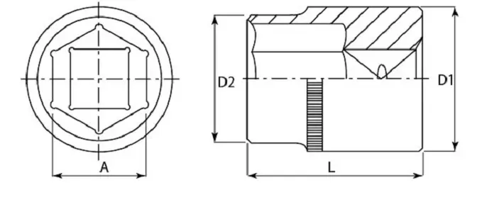 Головка торцевая 3/8"DR 18 мм S04H3118 Jonnesway 48019 купить в Надыме