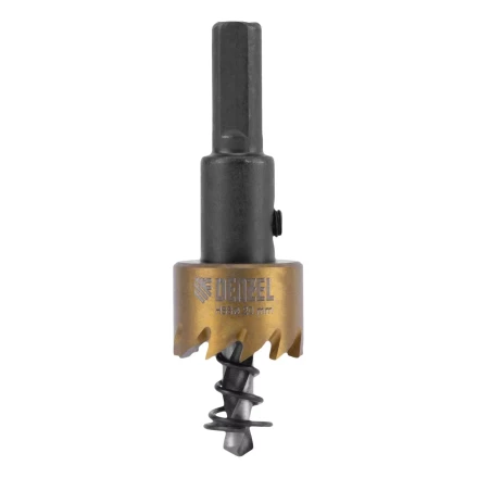 Коронка по металлу HSS, 20 мм, нитридтитановое покрытие Denzel 724101 купить в Надыме