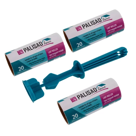 Набор: чистящий ролик для одежды с двумя сменными блоками, 20 слоев, Home Palisad 931055 купить в Надыме