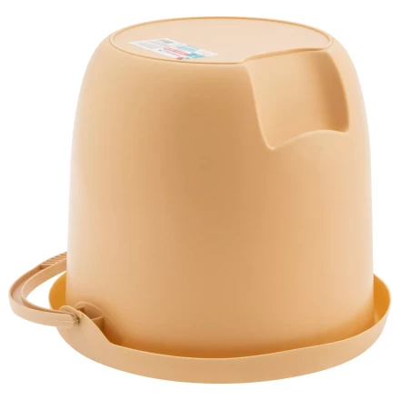 Ведро пластмассовое круглое Palisad 12 л, бежевое, Home 929495 купить в Надыме