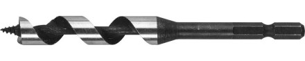 ЗУБР. Сверло по дереву, спираль Левиса, шестигранный хвостовик 1/4&quot;, 10х120мм 29483-120-10 купить в Надыме