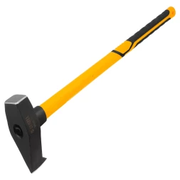 Колун-кувалда 3000 г Denzel 21851, кованая, фибергласовая  рукоятка c TPR покрытием, 880 мм
