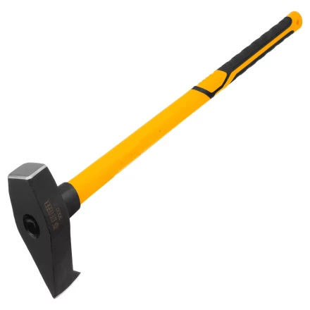 Колун-кувалда 3000 г Denzel 21851, кованая, фибергласовая  рукоятка c TPR покрытием, 880 мм купить в Надыме