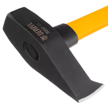 Колун-кувалда 3000 г Denzel 21851, кованая, фибергласовая  рукоятка c TPR покрытием, 880 мм купить в Надыме